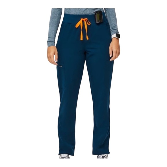 Figs Pants & Jumpsuits Figs Deep Reef High Waisted Technical Skinny